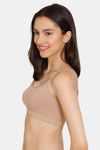 Zivame Girls Double Layered Non Wired Full Coverage Slip-on Beginner Bra (Pack of 2) - Multicolor — thumbnail 6